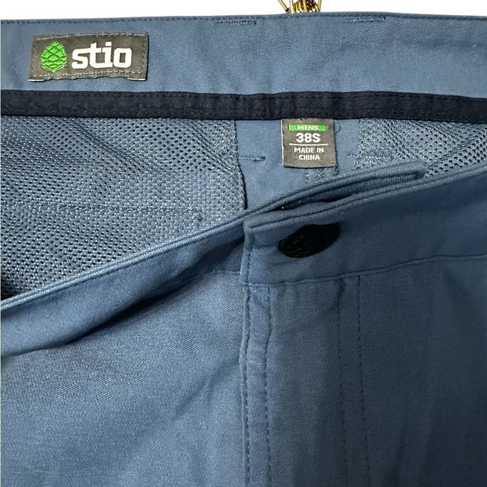 Stio Men’s 38S Performance Pants Blue Stretch Outdoor Hiking Casual - Picture 8 of 8